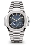 Patek Philippe Nautilus Moon Phase Stainless Steel Watch