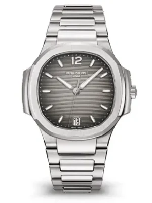 Patek Philippe Ladies Nautilus Gray Dial Stainless Steel