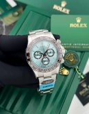 Rolex Daytona Watch with Ice Blue Dial