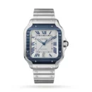Cartier Santos de Cartier Men Automatic Grey Stainless Steel Watch