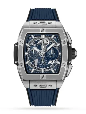 Hublot Spirit Of Big Bang Men Automatic Blue Rubber Watch 641.NX.7170.RX