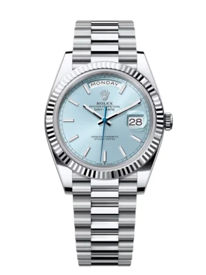 Superclone Rolex Day-Date Ice blue Dial