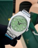 Rolex Oyster Perpetual 41 Pistachio Green Lacquer Dial