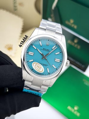 Rolex Oyster Perpetual 41mm Tiffany Blue Dial