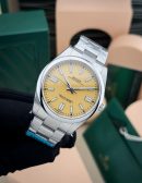 Rolex Oyster Perpetual 41 Yellow or Beige Dial